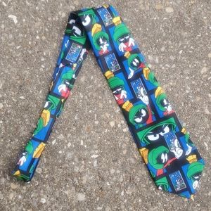Looney Tunes Marvin the Martian USPS Stamp Necktie